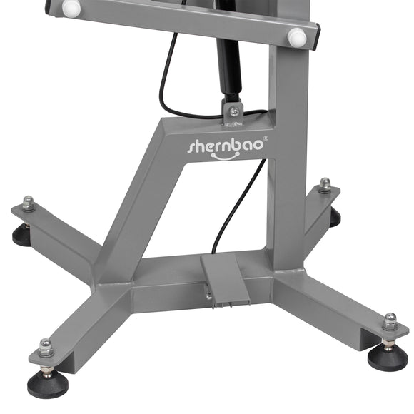 Shernbao Air Lifting Grooming Table 60x45cm – Pneumatic Lift, Black Non-Slip Surface