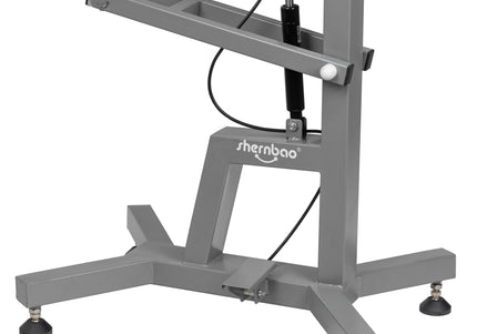 Shernbao Air Lifting Grooming Table – Pneumatic Lift, 80x53cm, Pink Non-Slip Top