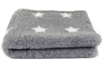 DryBed A+ Anti-Slip Grooming Bed – Gray with White Stars, 150x100cm, Durable Comfort