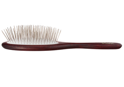 KW Pin Brush Soft Large – Gentle Metal Pin Grooming Brush, Soft Cushion, Large Size