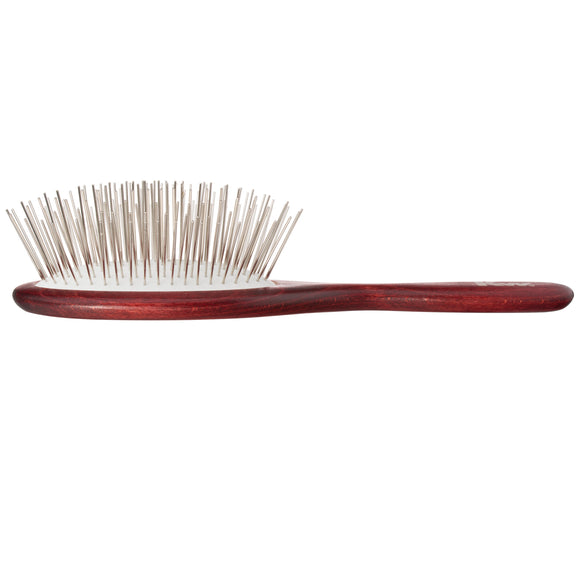 KW Pin Brush Soft X-Long – Large Grooming Brush with Extra-Long Gentle Metal Pins
