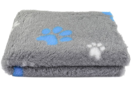 Blovi DryBed A+ Anti-Slip Grooming Bed – Gray-Blue, 100x75cm, Soft and Durable