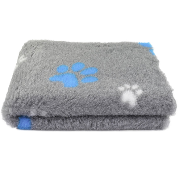 Blovi DryBed A+ Anti-Slip Grooming Bed – Gray-Blue, 100x75cm, Soft and Durable