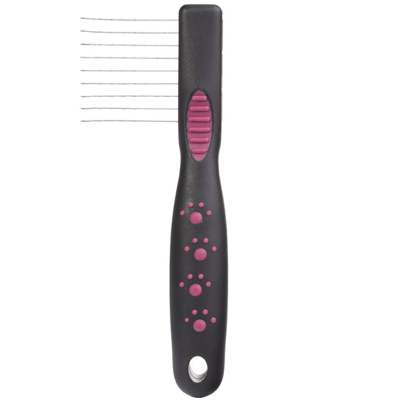 KW Smart Mat Remover Long Teeth – 9-Blade Dematting Tool, Efficient for Thick Coats