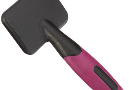 KW Smart Rubber Mining Brush – Compact Soft Rubber Grooming Tool, Gentle Detangling Action