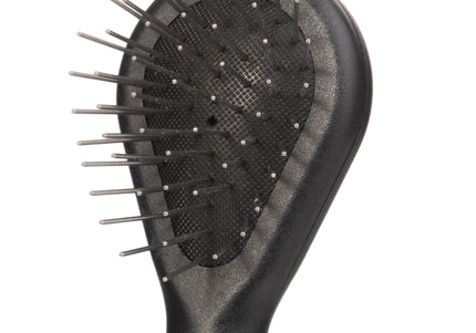 KW Smart Mini Pin Brush – Compact Metal Pin Grooming Tool, Gentle Detangling Design