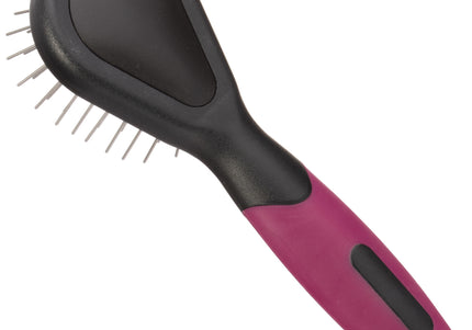 KW Smart Mini Pin Brush – Compact Metal Pin Grooming Tool, Gentle Detangling Design