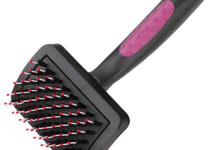 KW Smart Hedgehog Brush – Dual Nylon Bristles, Versatile Detangling and Smoothing Tool