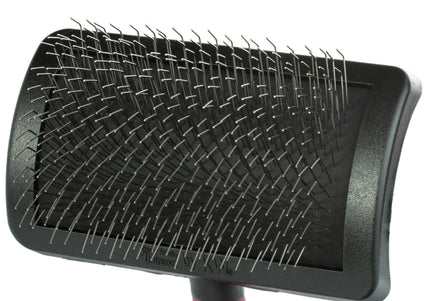 KW Smart X-Long Slicker Brush Medium – Extra Long Pins, Gentle Detangling for Thick Coats