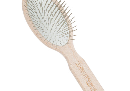 Chris Christensen Oval Pin Brush 27mm – Lightweight Natural Beech Wood, Professional Quality