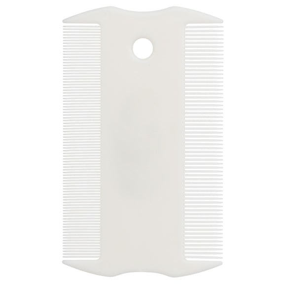 KW Smart Double-Sided Lice Comb – Fine Stainless Steel Teeth, Ergonomic Handle
