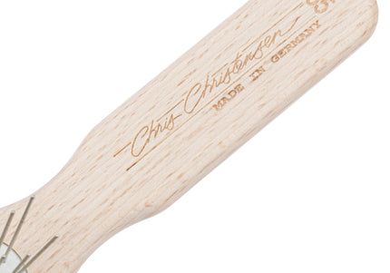 Chris Christensen Oval Pin Brush 27mm – Lightweight Natural Beech Wood, Professional Quality