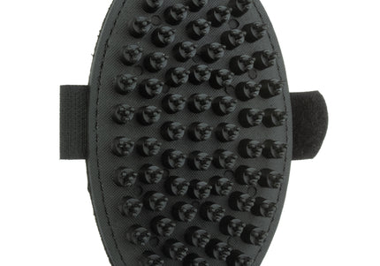KW Smart Massage Rubber Brush – Gentle Rubber Grooming Tool, Ideal for Short or Rough Fur, Ergonomic Design