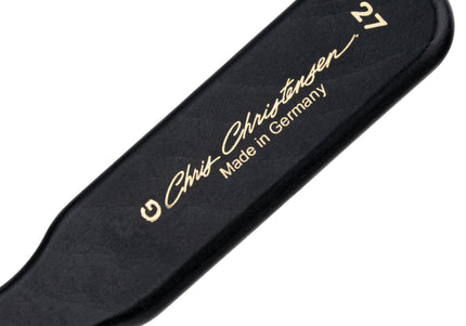 Chris Christensen Oval Gold Pin Brush 20mm – Elegant Gold-Plated Pins, Smooth Detangling for Silky Coats