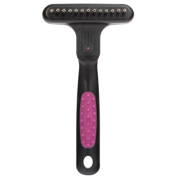 KW Smart Flexible Curry Comb – Ergonomic Grooming Tool with 13 Pneumatic Pins