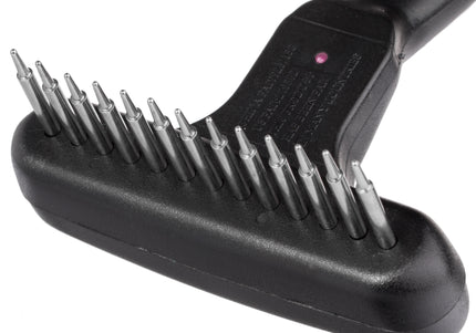 KW Smart Flexible Curry Comb – Ergonomic Grooming Tool with 13 Pneumatic Pins
