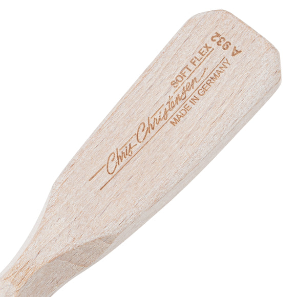 Chris Christensen Brezzy Oval Brush Small 16mm – Soft Wooden Handle, Metal Pins, Purple