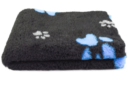 Blovi DryBed A+ Anti-Slip Grooming Bed – Blue and Black, 150x150cm, Durable Comfort