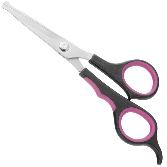 KW Smart Paw Scissors 5.5" – Safe Straight Blades, Precision Cutting for Delicate Areas