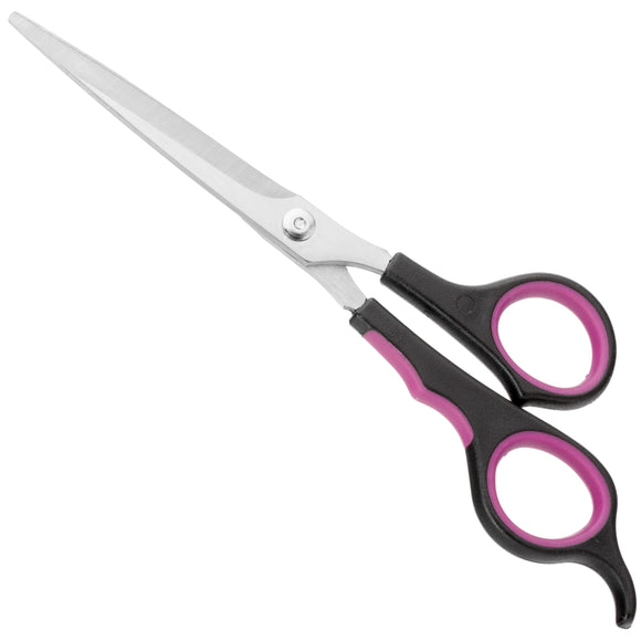 KW Smart Scissors 6.5 Inch – Straight Stainless Steel Grooming Shears, Ergonomic Grip