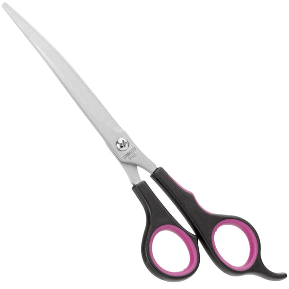 KW Smart Curved Grooming Scissors 7.5in – Precision Stainless Steel, Ergonomic Handle