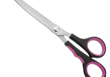 KW Smart Curved Grooming Scissors 7.5in – Precision Stainless Steel, Ergonomic Handle