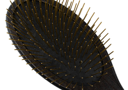 Chris Christensen Fusion Brass Pin Brush – 20mm Wooden Body, Professional Grooming Tool