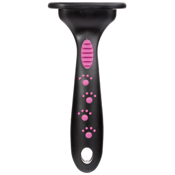 KW Smart Shedder Fine Wide – Large Ergonomic Shedding Tool with Fine Blade for Short Coats