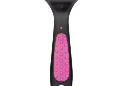 KW Smart Shedder Fine Wide – Large Ergonomic Shedding Tool with Fine Blade for Short Coats