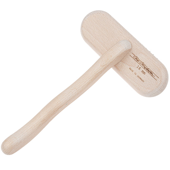Chris Christensen Big T-Brush 16mm – Large Soft Grooming Brush with Metal Pins, High Quality