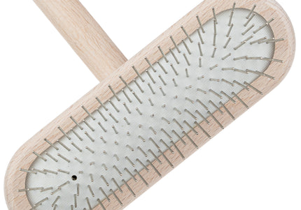 Chris Christensen Big T-Brush 16mm – Large Soft Grooming Brush with Metal Pins, High Quality
