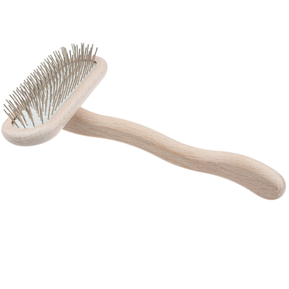 Chris Christensen Big T-Brush 16mm – Large Soft Grooming Brush with Metal Pins, High Quality