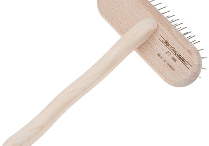 Chris Christensen T-Brush 27mm – Soft Metal Pin Grooming Brush, High-Quality Finish