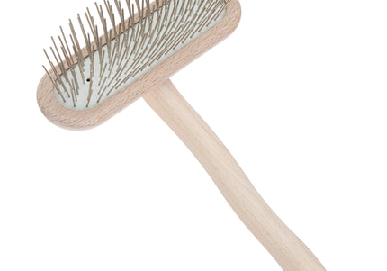 Chris Christensen T-Brush 27mm – Soft Metal Pin Grooming Brush, High-Quality Finish