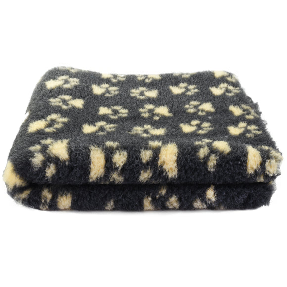 Blovi DryBed A Non-Slip Grooming Bed – Graphite Yellow, 100x75cm, Soft and Durable