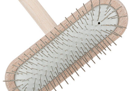 Chris Christensen T-Brush 27mm – Soft Metal Pin Grooming Brush, High-Quality Finish