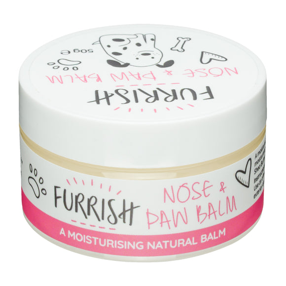Furrish Nose & Paw Balm 50g – Natural Moisturizing Care with Shea Butter, Gentle Formula
