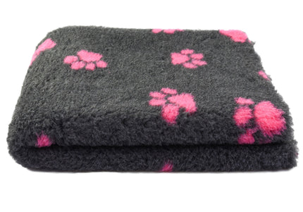 DryBed A+ Anti-Slip Graphite-Pink Grooming Bed – Soft, Durable 150x100cm Mat