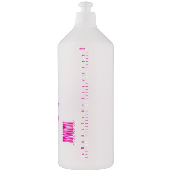KW Mixing Bottle – 1L Durable Measuring Container for Preparing and Diluting Cosmetics