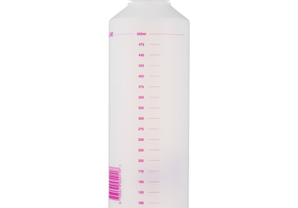 KW Mixing Bottle – 500ml Durable Cosmetic Preparation and Dilution Container