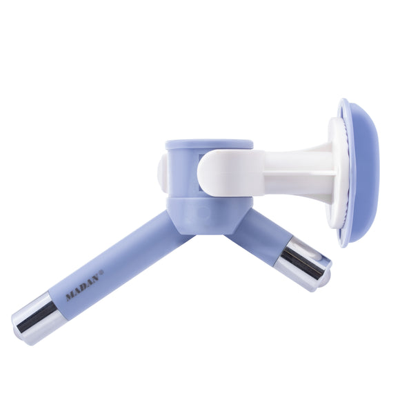 Madan Double Water Bottle Adapter – Reinforced Automatic Dispenser, Dual Nozzle, Lavender Color