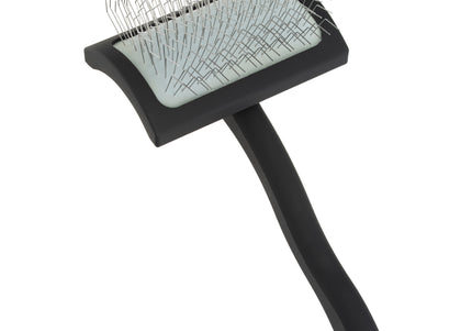 Chris Christensen Big K Medium Slicker Brush – Long Needle Design, Ideal for Thick Coats