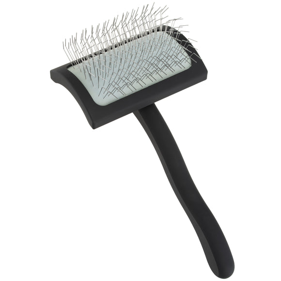 Chris Christensen Big K Medium Slicker Brush – Long Needle Design, Ideal for Thick Coats