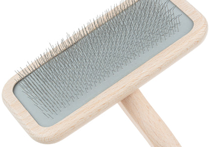 Chris Christensen Mark III Large Slicker Brush – Soft Cushioned Grooming Tool for Poodles and Doodles