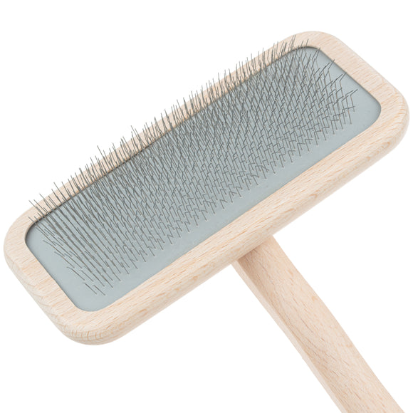 Chris Christensen Mark III Large Slicker Brush – Soft Cushioned Grooming Tool for Poodles and Doodles