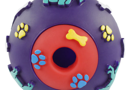 Flamingo Treat Ball 11cm – Interactive Red Food-Dispensing Toy, Durable Design