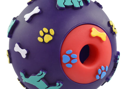 Flamingo Treat Ball 11cm – Interactive Red Food-Dispensing Toy, Durable Design