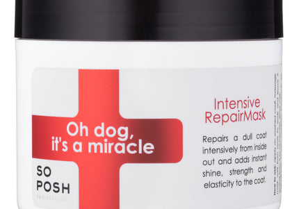 So Posh Oh Dog It's a Miracle Mask 500ml – Intensely Nourishing Rebuilding Formula for Dry, Dull Coat