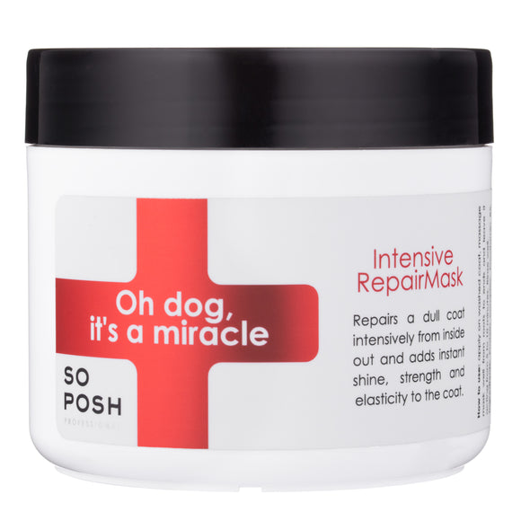 So Posh Oh Dog It's a Miracle Mask 500ml – Intensely Nourishing Rebuilding Formula for Dry, Dull Coat