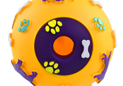 Flamingo Treat Ball 11cm – Interactive Red Food-Dispensing Toy, Durable Design